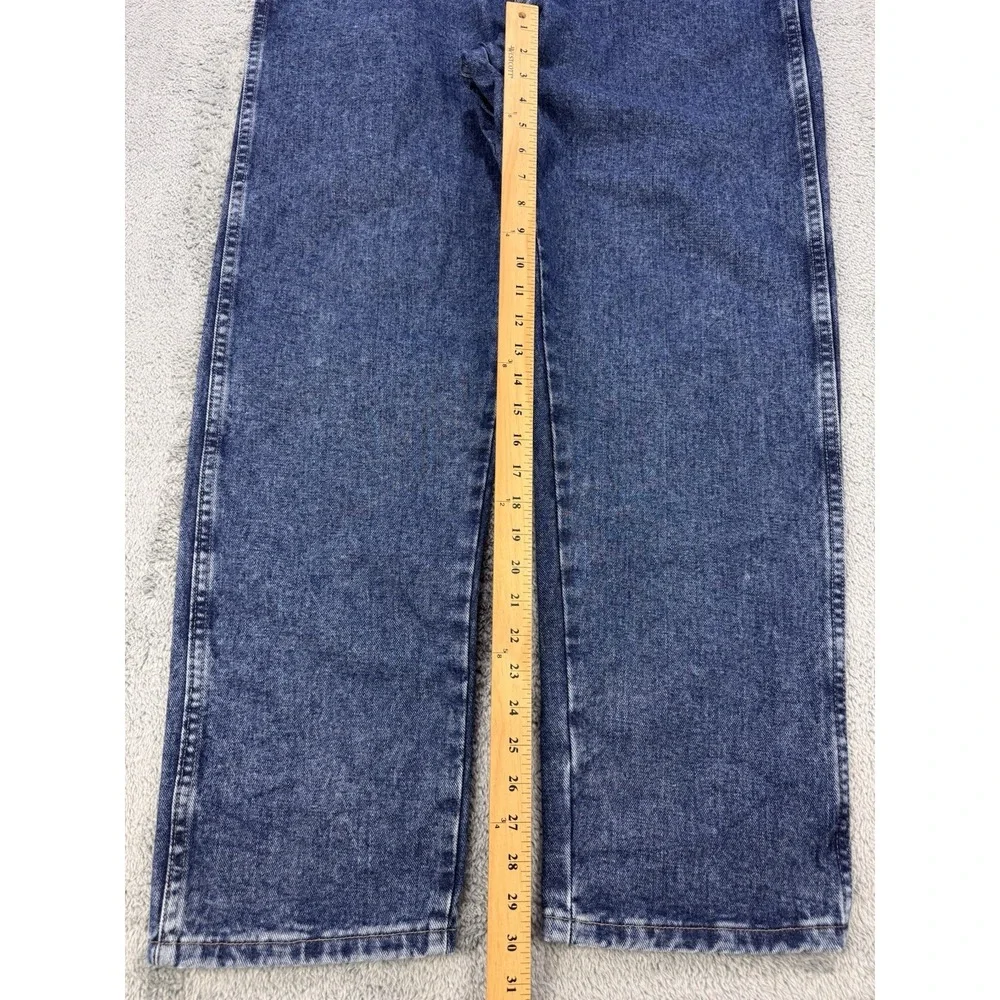 Wrangler Rugged Wear Jeans Men 38x30 Blue Relaxed Fit Straight Denim NWT‎